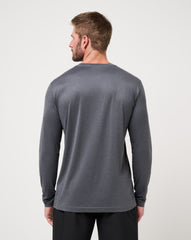 Heather Dark Grey Travis Mathew Court Control Tee