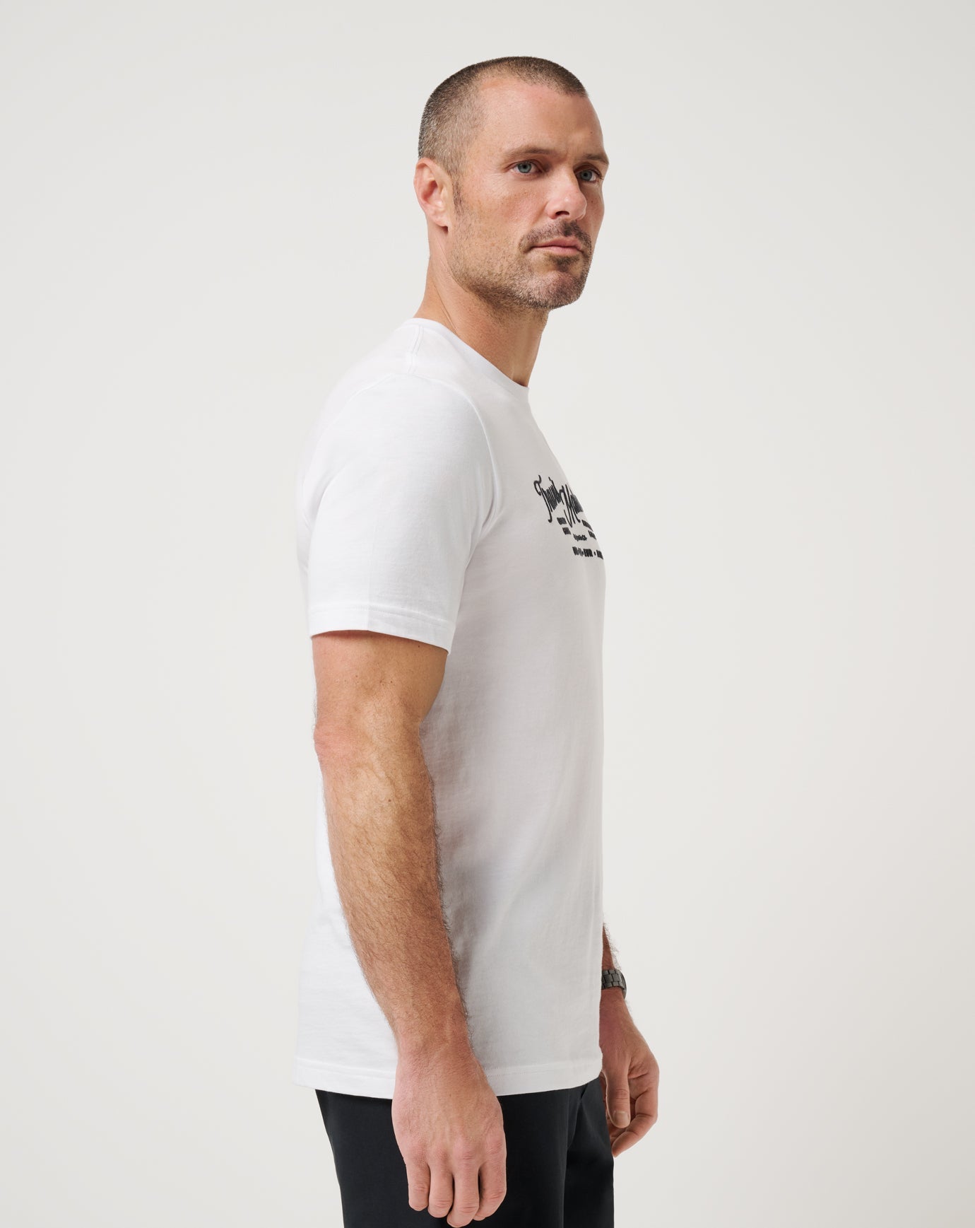 White Travis Mathew Perfect Plan Tee