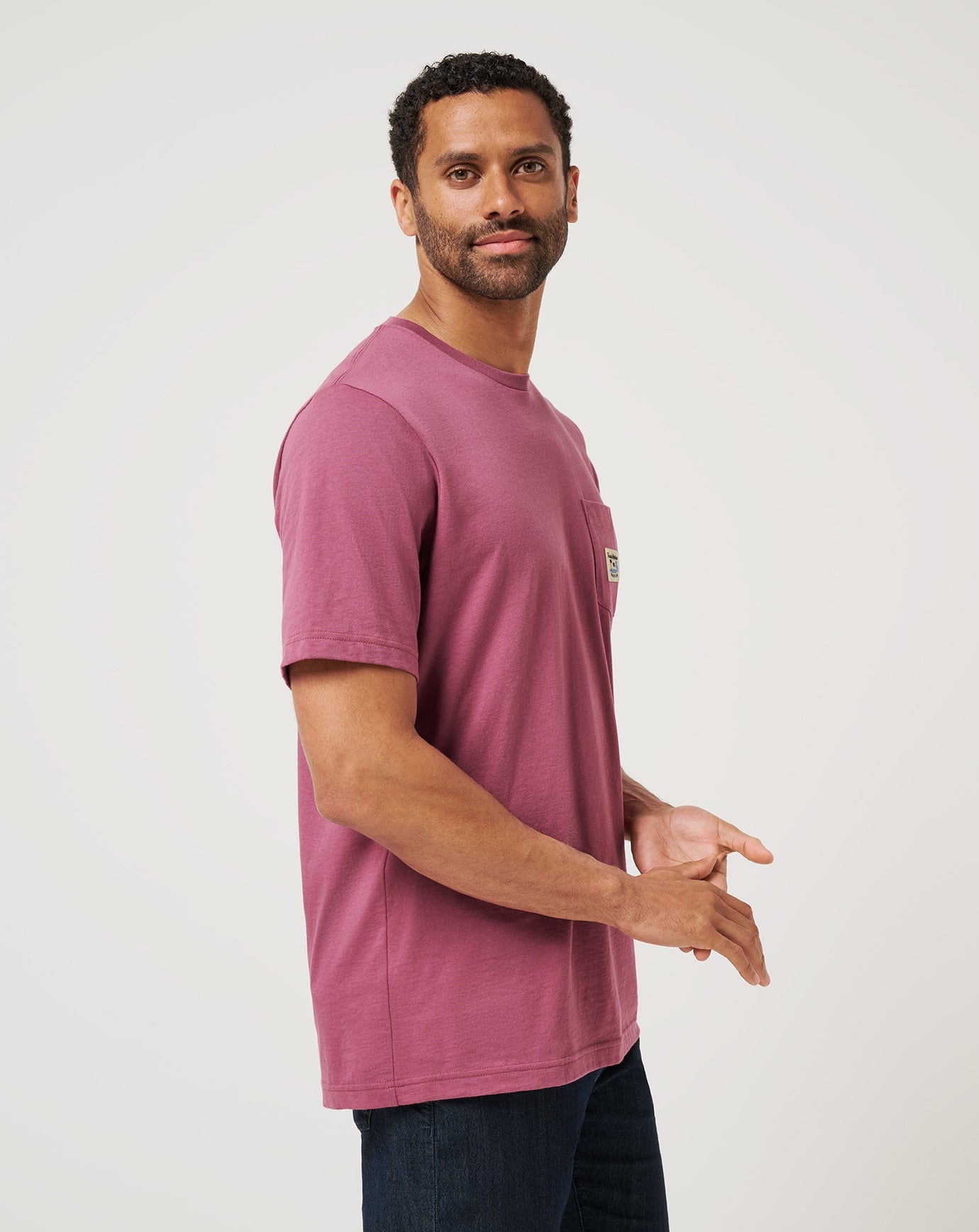 Damson Travis Mathew TM Beach Pocket Tee