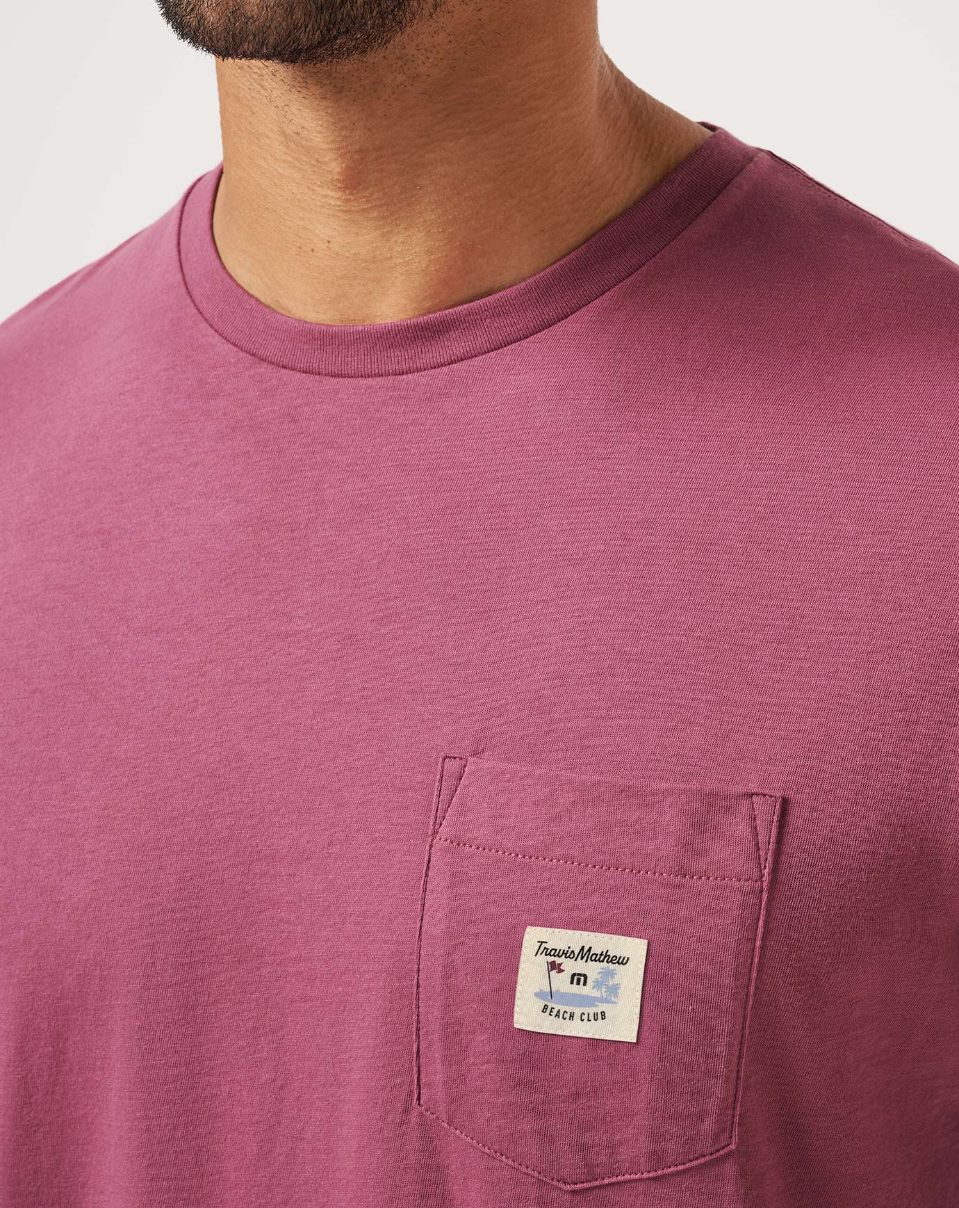 Damson Travis Mathew TM Beach Pocket Tee
