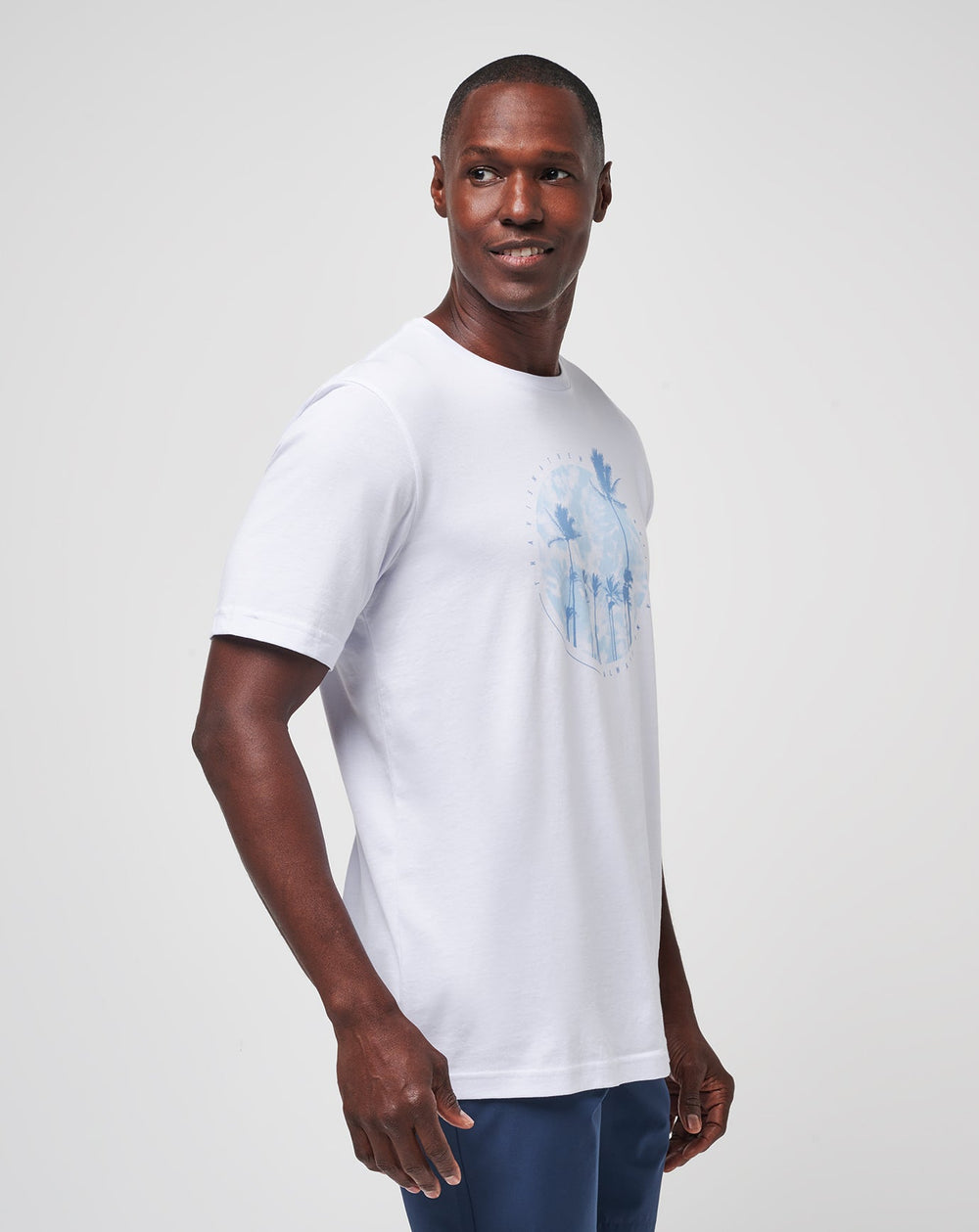 White Travis Mathew Foam Paths Tee