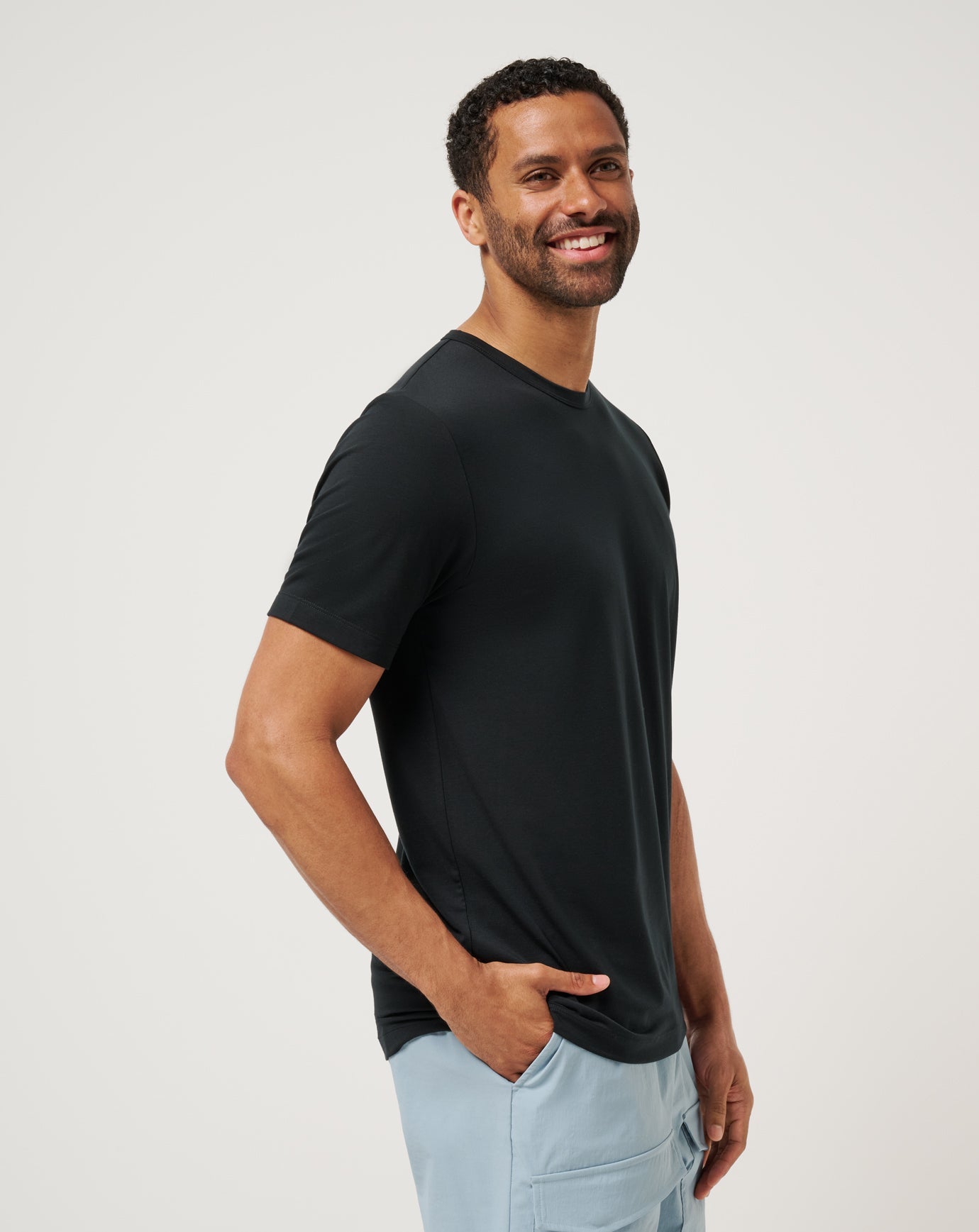 Black Travis Mathew Long Holiday Tee