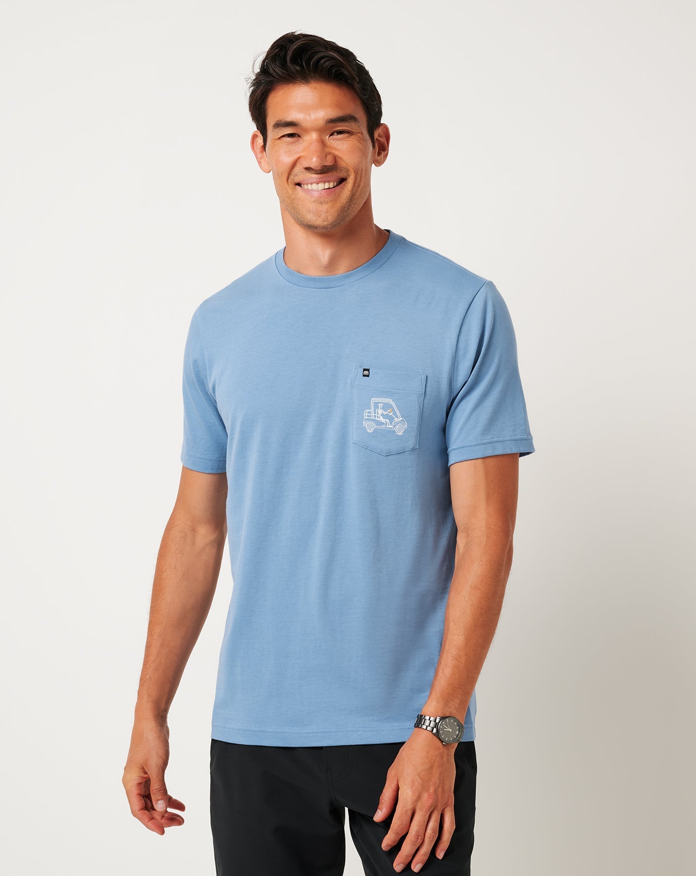 Pacific Coast Travis Mathew Lost Mapes Pocket Tee