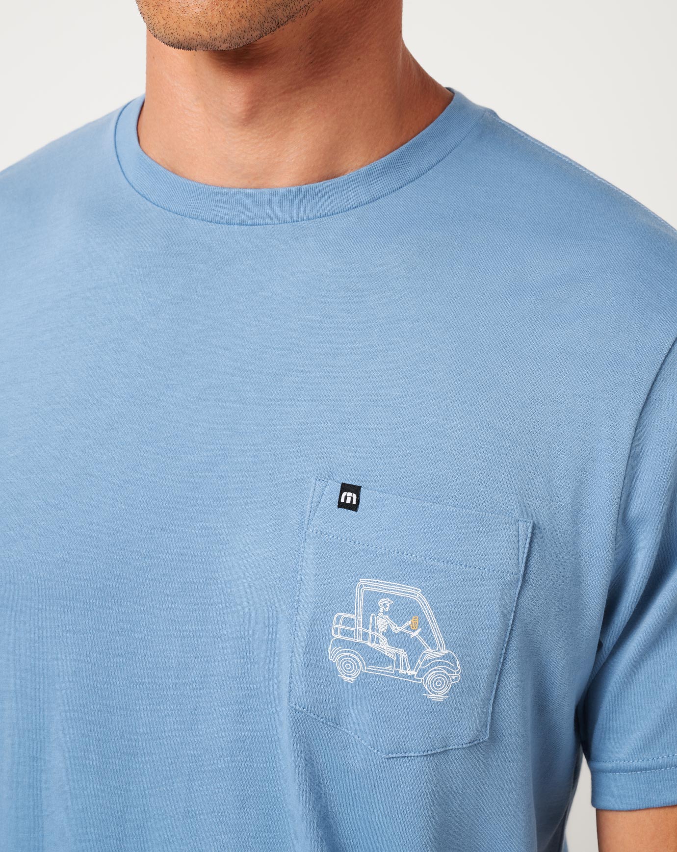 Pacific Coast Travis Mathew Lost Mapes Pocket Tee