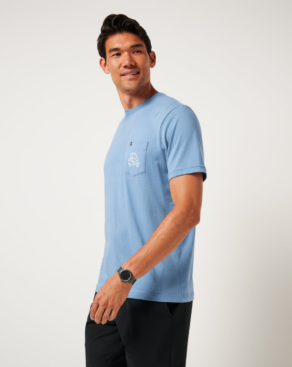 Pacific Coast Travis Mathew Lost Mapes Pocket Tee