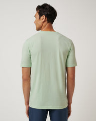 Aqua Foam Travis Mathew Player Parking Tee