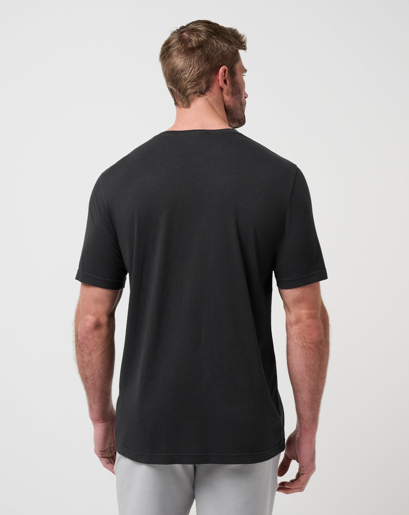 Black Travis Mathew Face Off Tee
