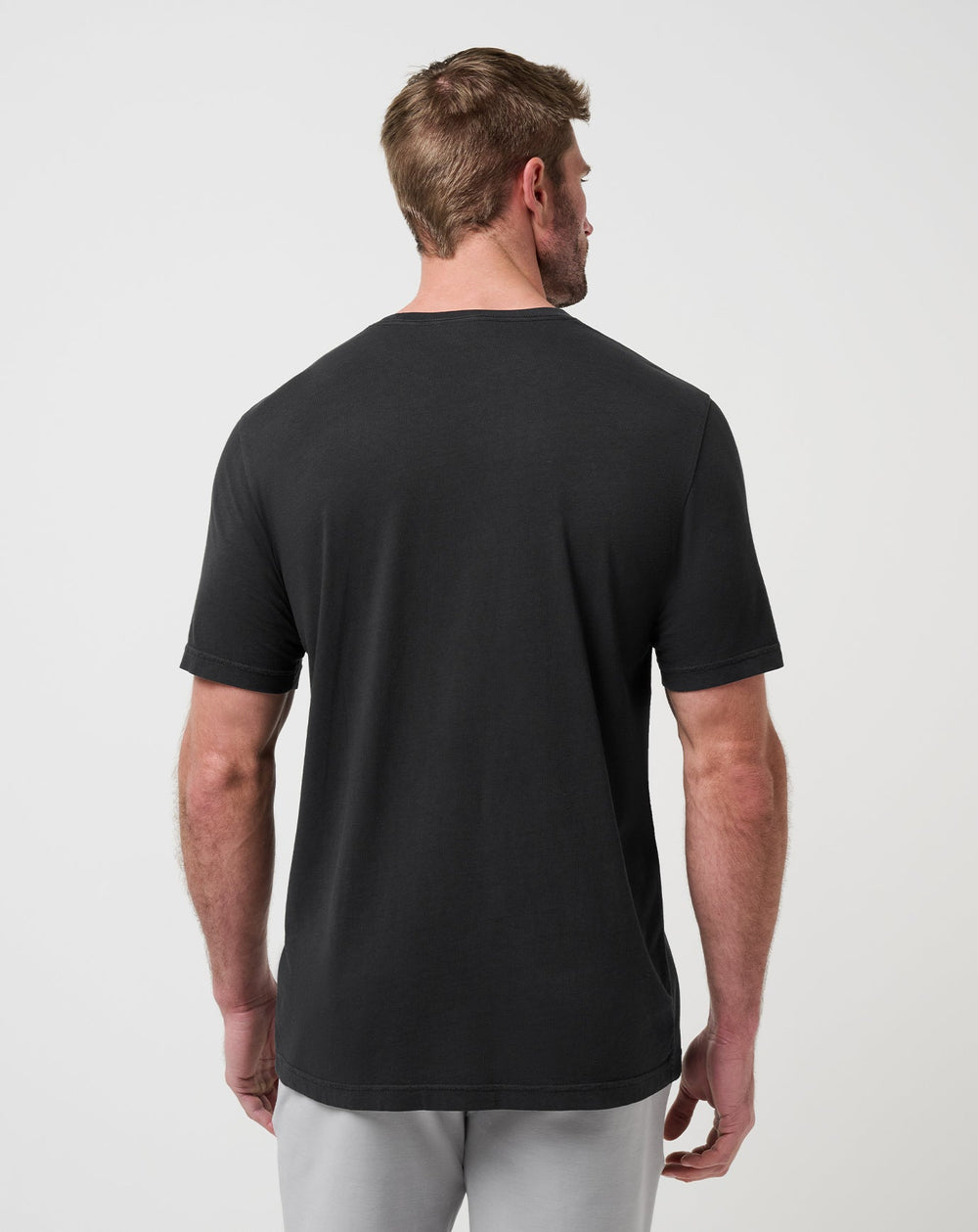 Black Travis Mathew Face Off Tee
