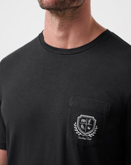 Black Travis Mathew Face Off Tee