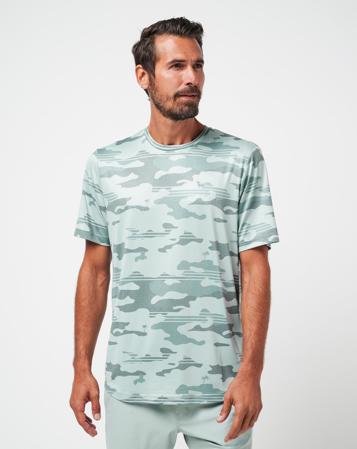Gray Mist Travis Mathew Season Stealth Tee