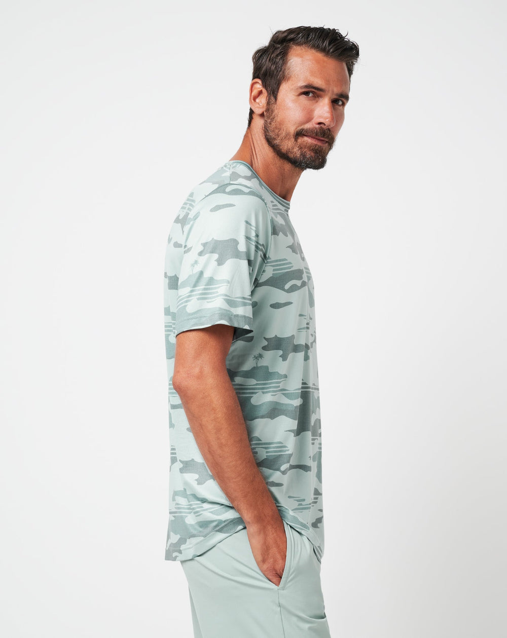 Gray Mist Travis Mathew Season Stealth Tee