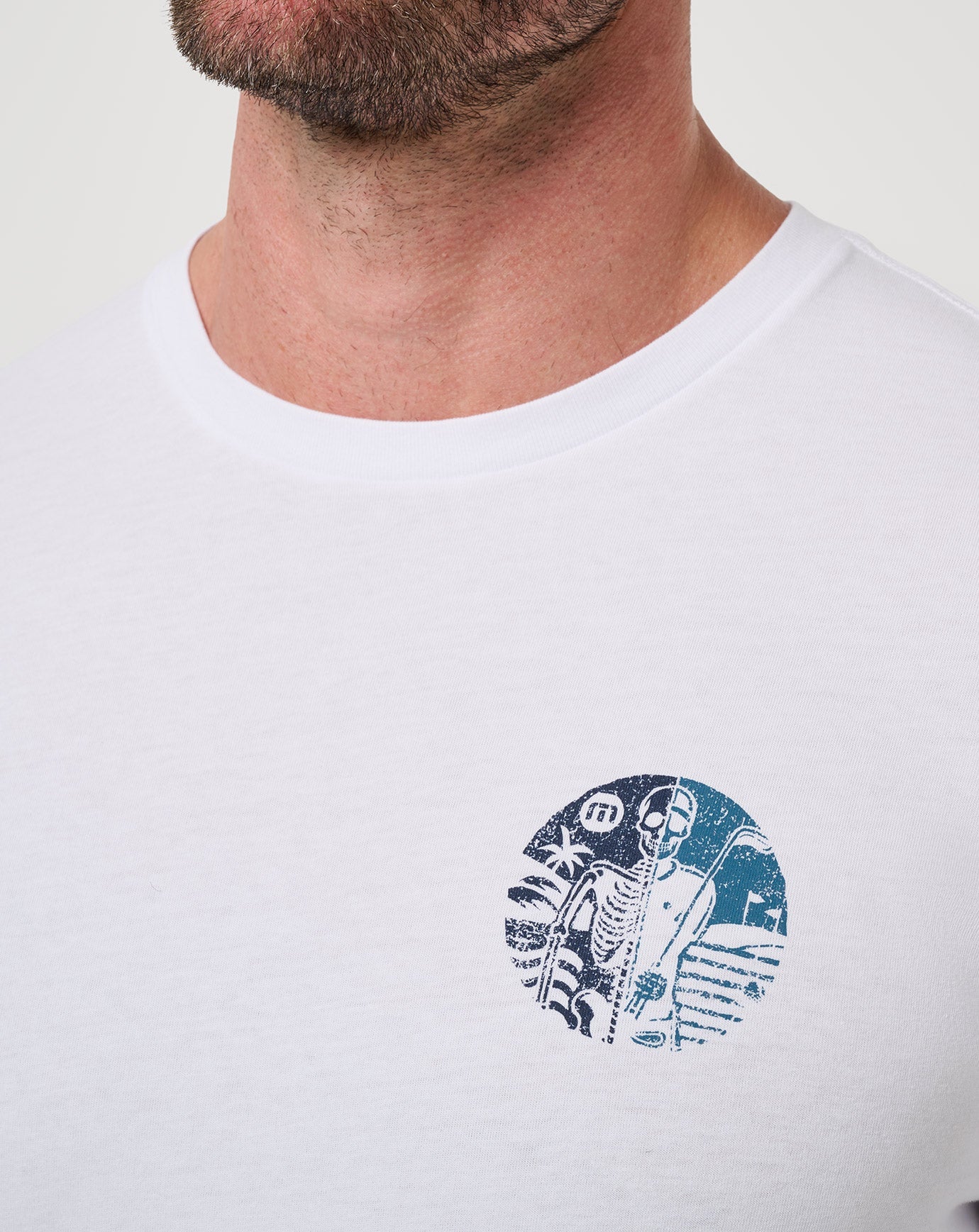 White Travis Mathew Switch Stance Tee