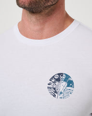 White Travis Mathew Switch Stance Tee