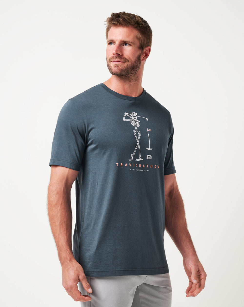 Mood Indigo/Vintage Indigo Travis Mathew Lost Swing Tee