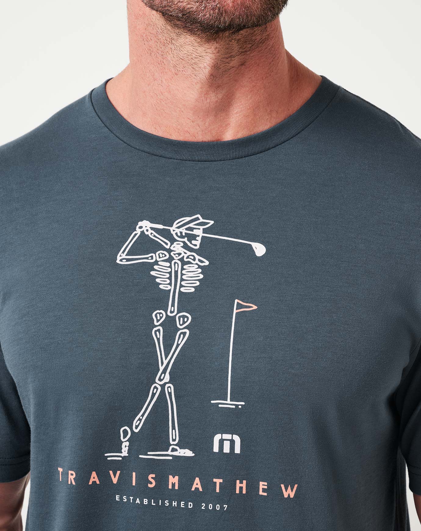 Mood Indigo/Vintage Indigo Travis Mathew Lost Swing Tee