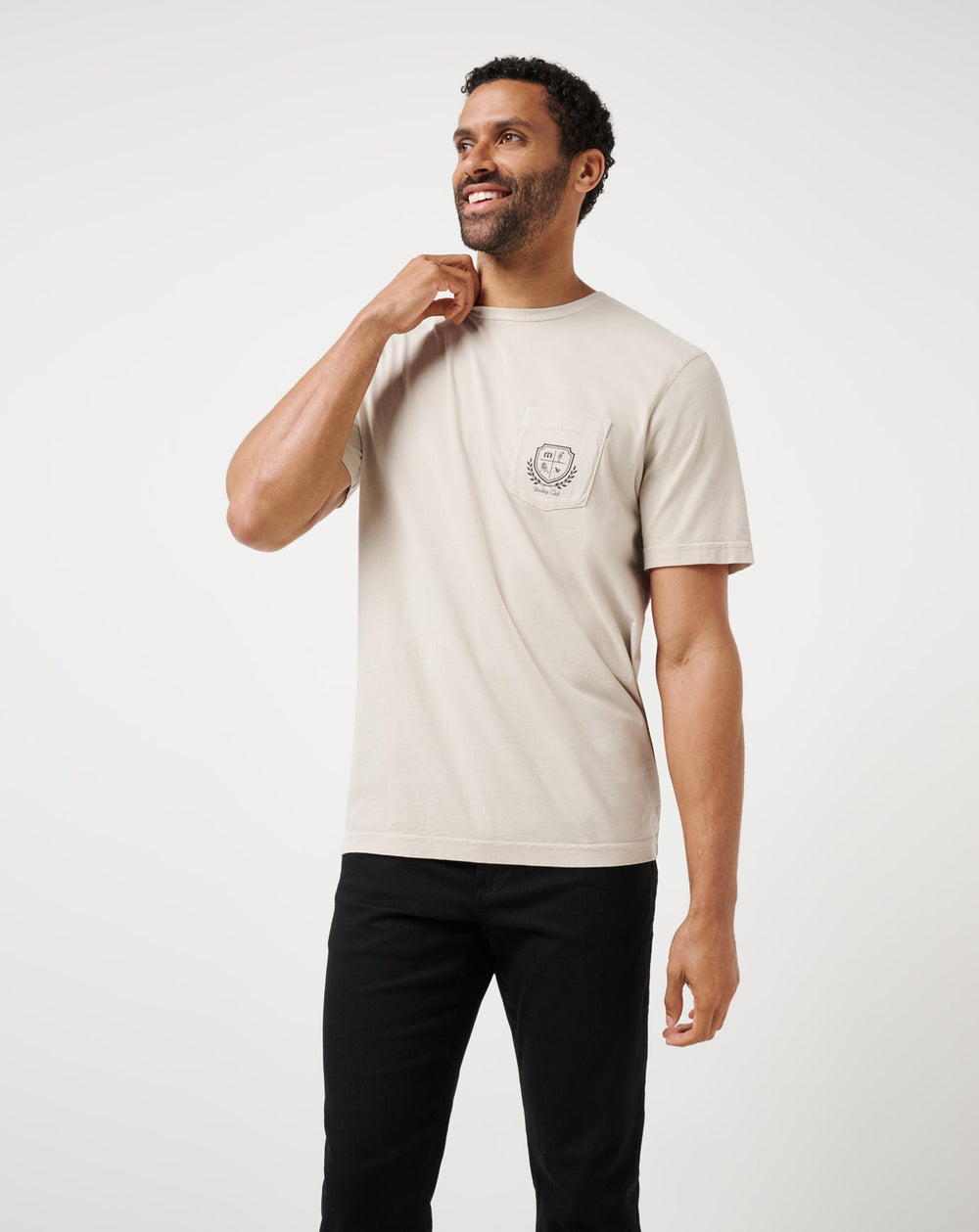 Italian Sand Travis Mathew Face Off Tee