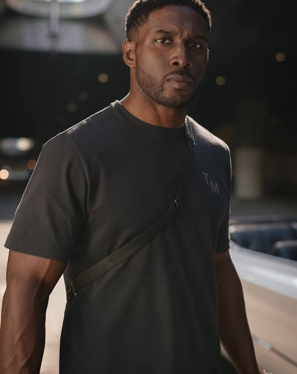 Black Travis Mathew End Around Tee