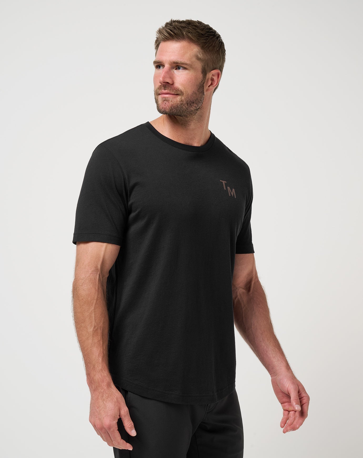 Black Travis Mathew End Around Tee