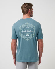 Captains Blue Travis Mathew Maximum Stay Tee