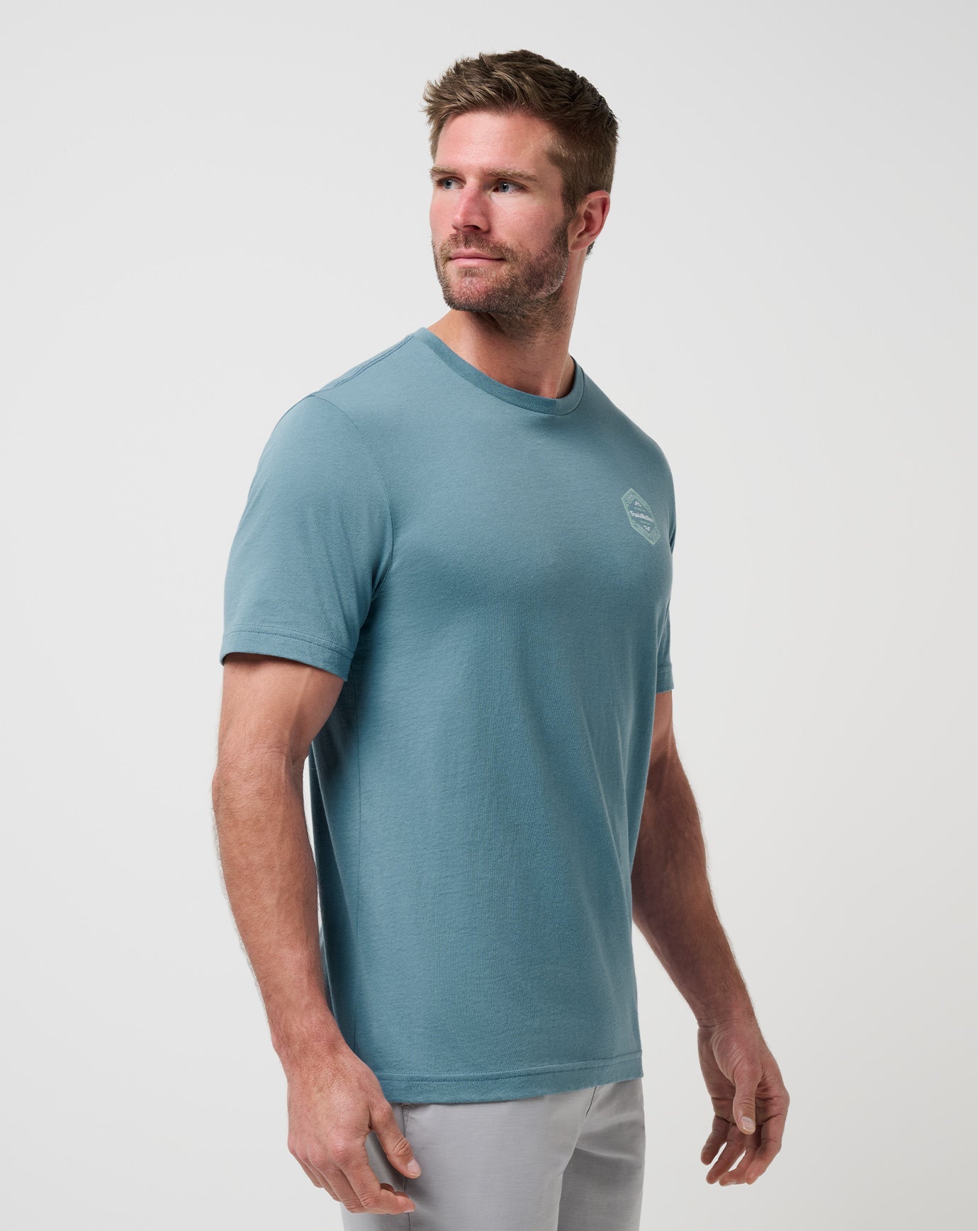 Captains Blue Travis Mathew Maximum Stay Tee