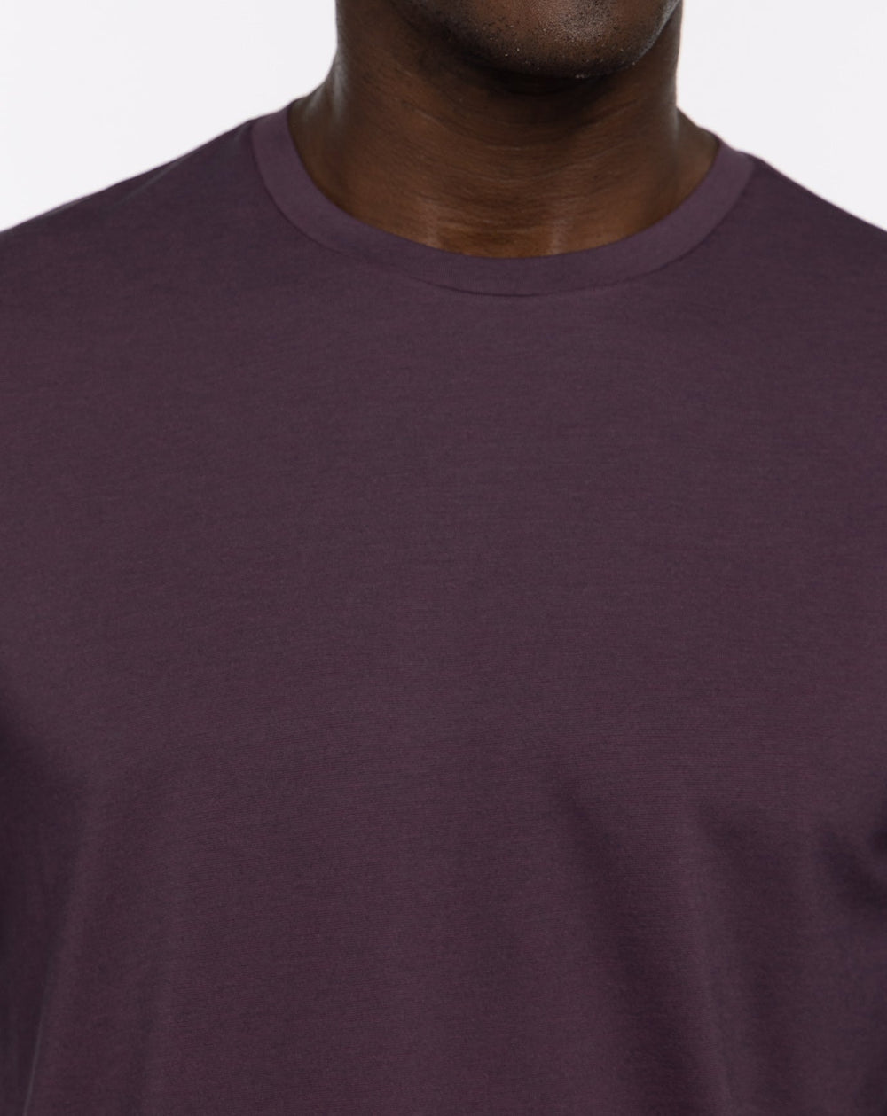 Mauve Wine/Blue Nights Travis Mathew The Crew Long Sleeve Tee
