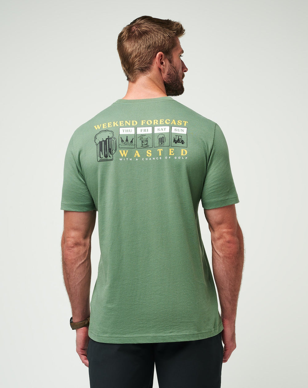 Laurel Travis Mathew Beer Happy Tee