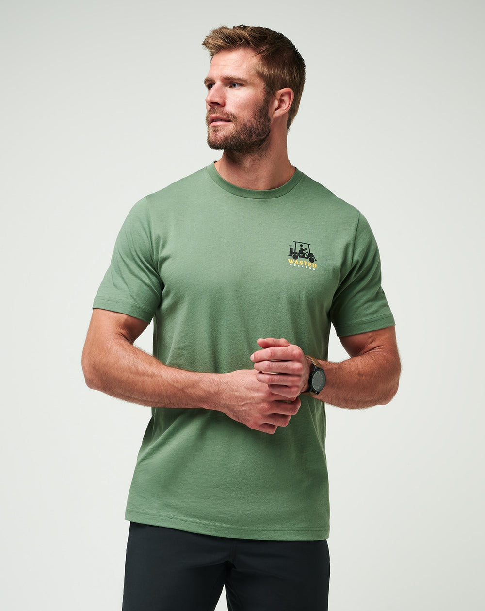 Laurel Travis Mathew Beer Happy Tee