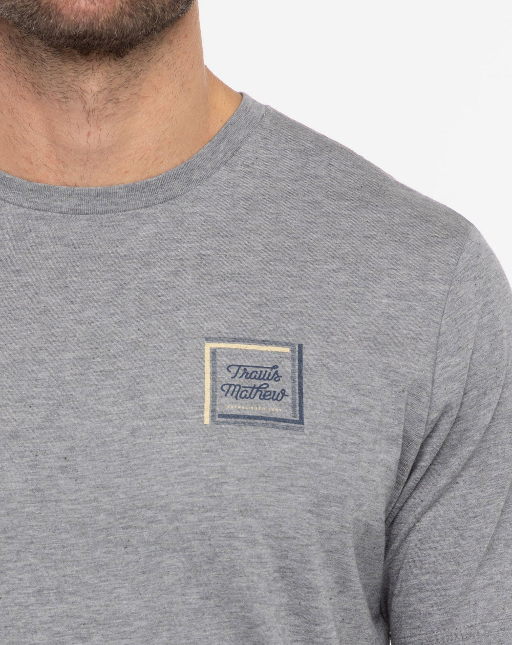 Heather Grey Travis Mathew Riviera Maya Tee