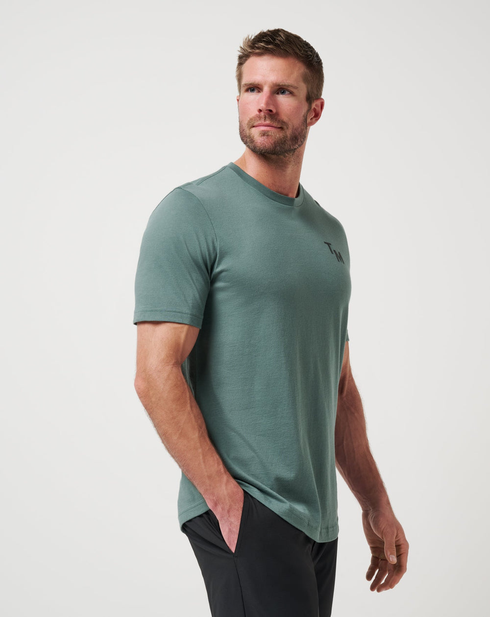 Balsam Green Travis Mathew End Around Tee