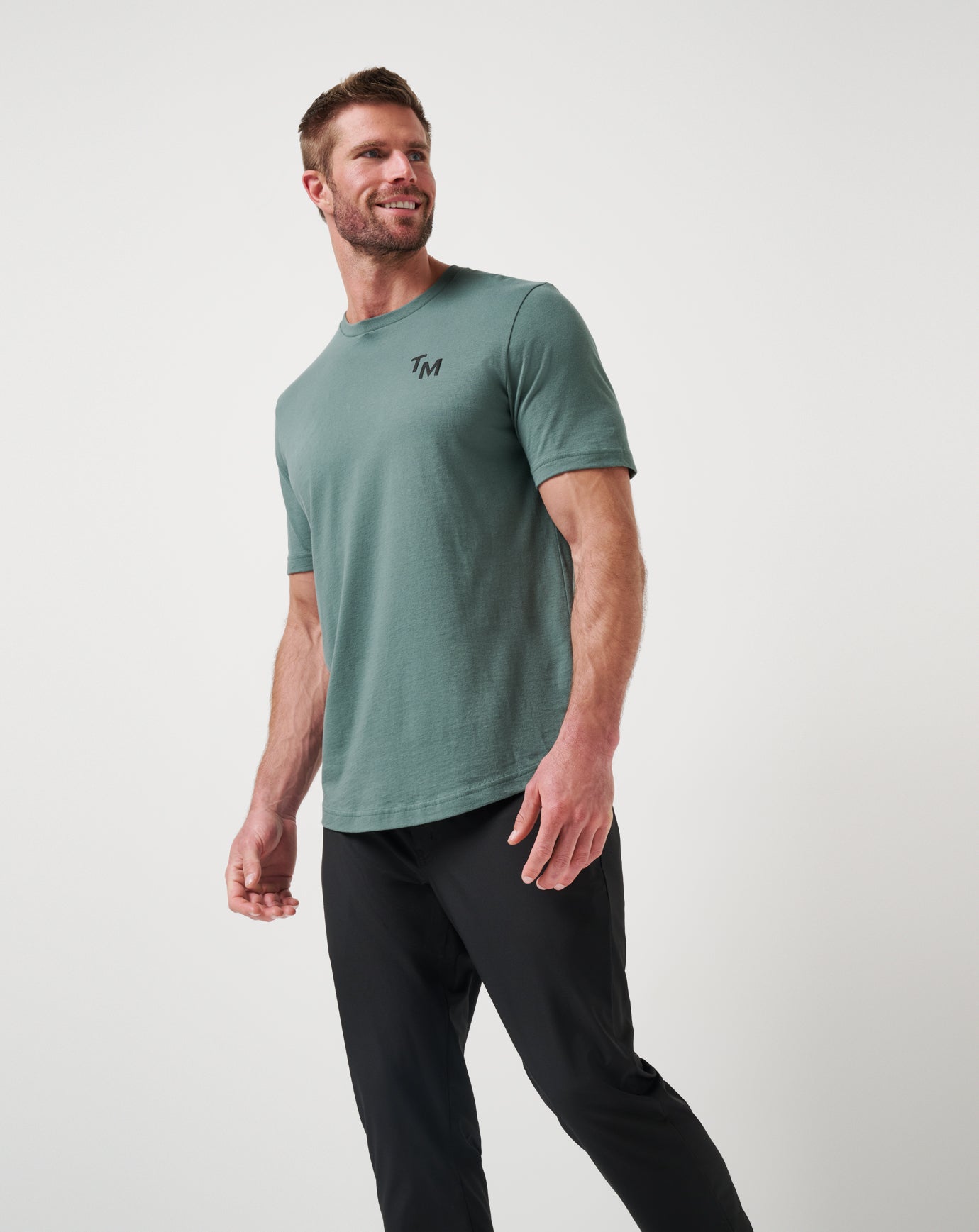 Balsam Green Travis Mathew End Around Tee