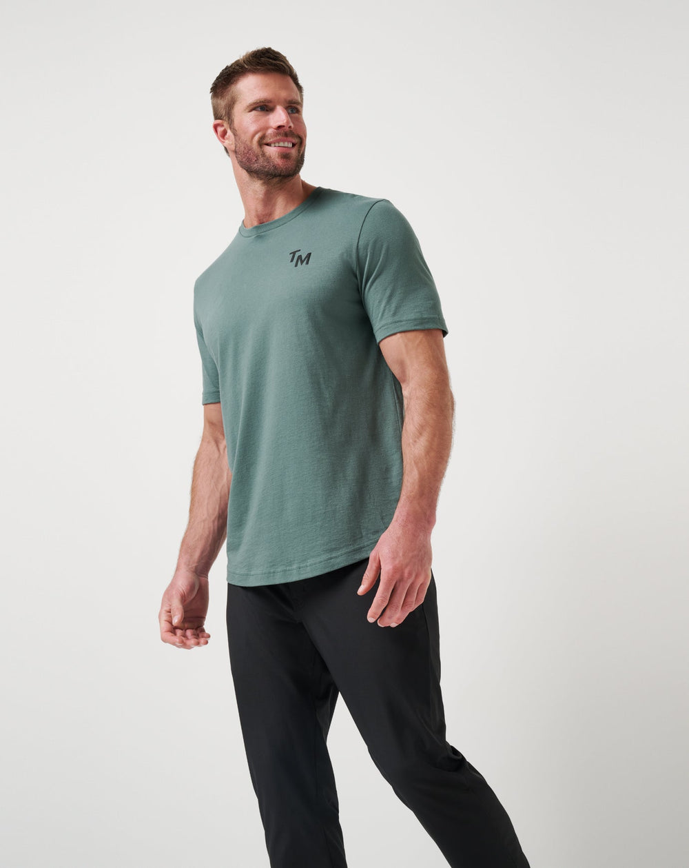 Balsam Green Travis Mathew End Around Tee