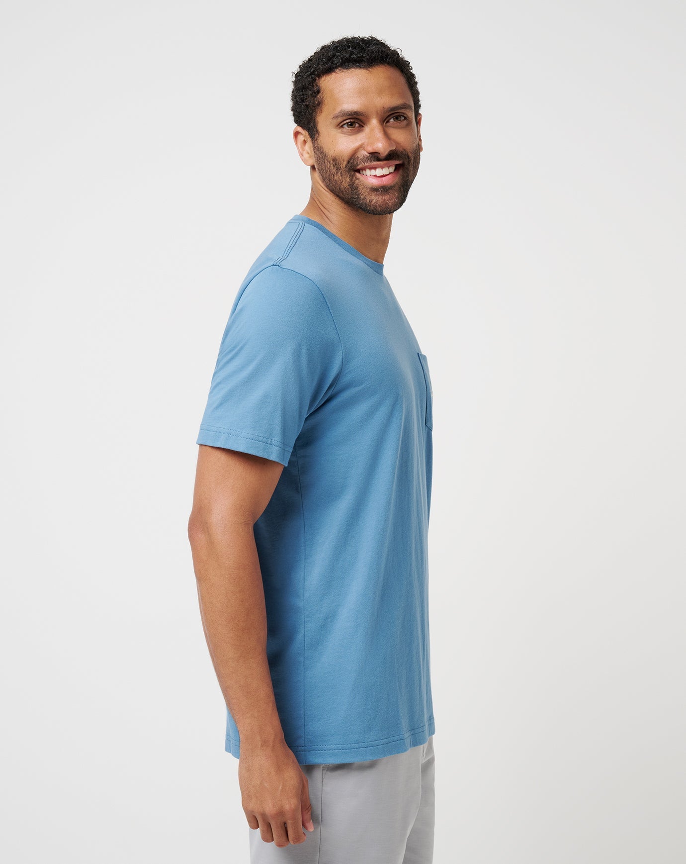 Stellar Blue Travis Mathew Bungalow Bliss Tee