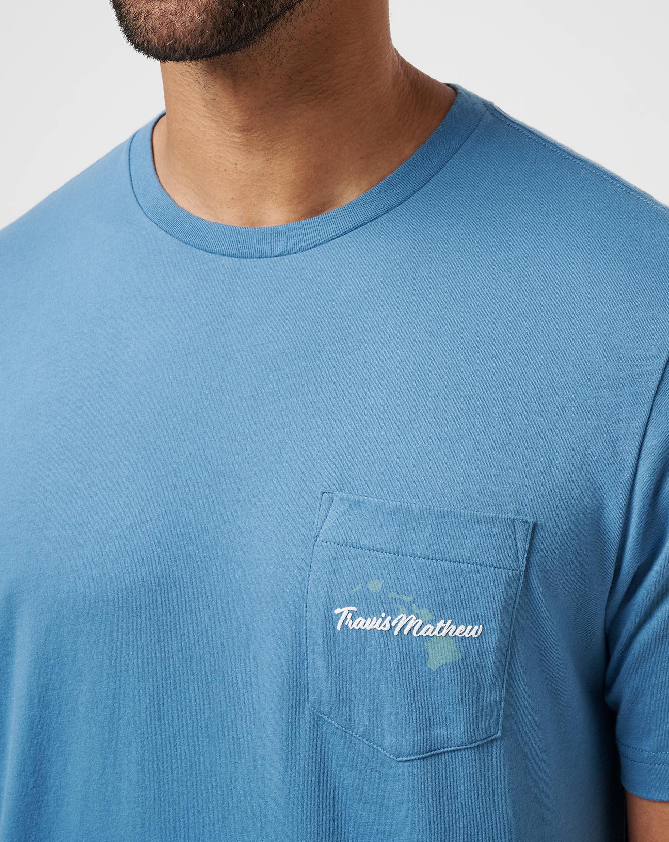 Stellar Blue Travis Mathew Bungalow Bliss Tee