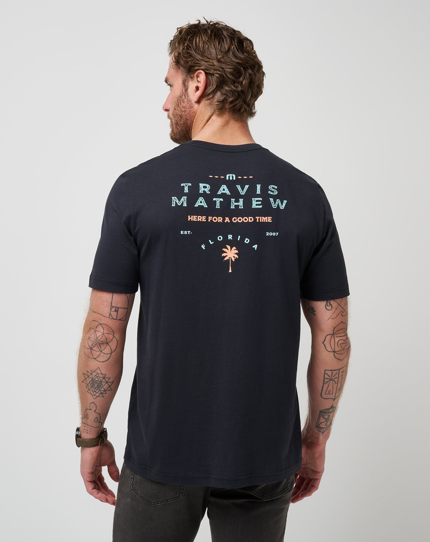 Black Travis Mathew Nautical Nines Tee