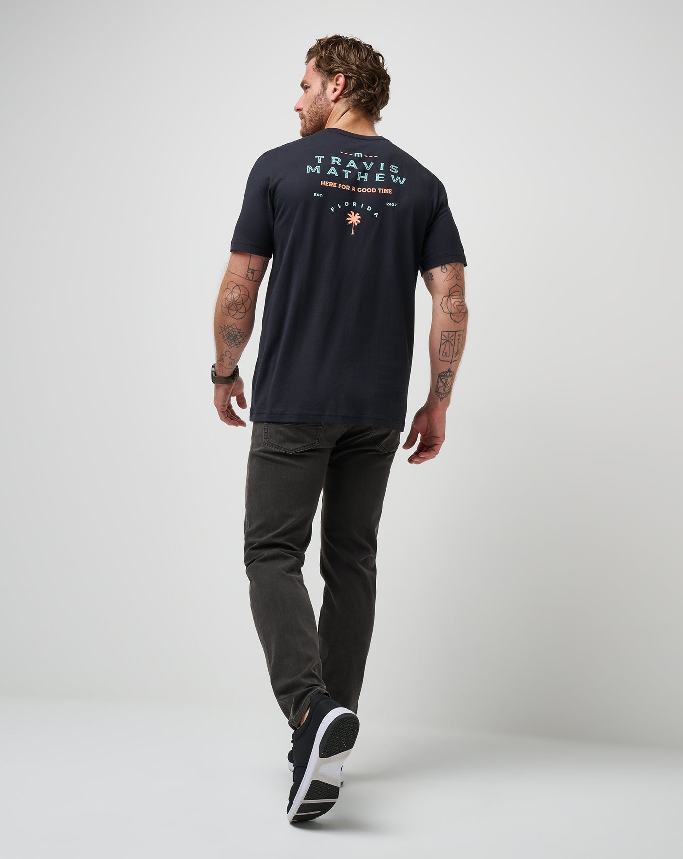 Black Travis Mathew Nautical Nines Tee