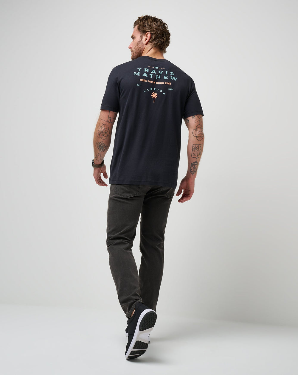 Black Travis Mathew Nautical Nines Tee