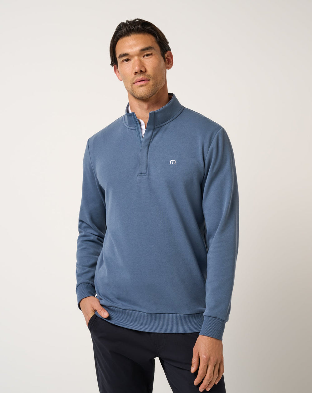 Bering Sea Travis Mathew Cloud Quarter Zip 2.0