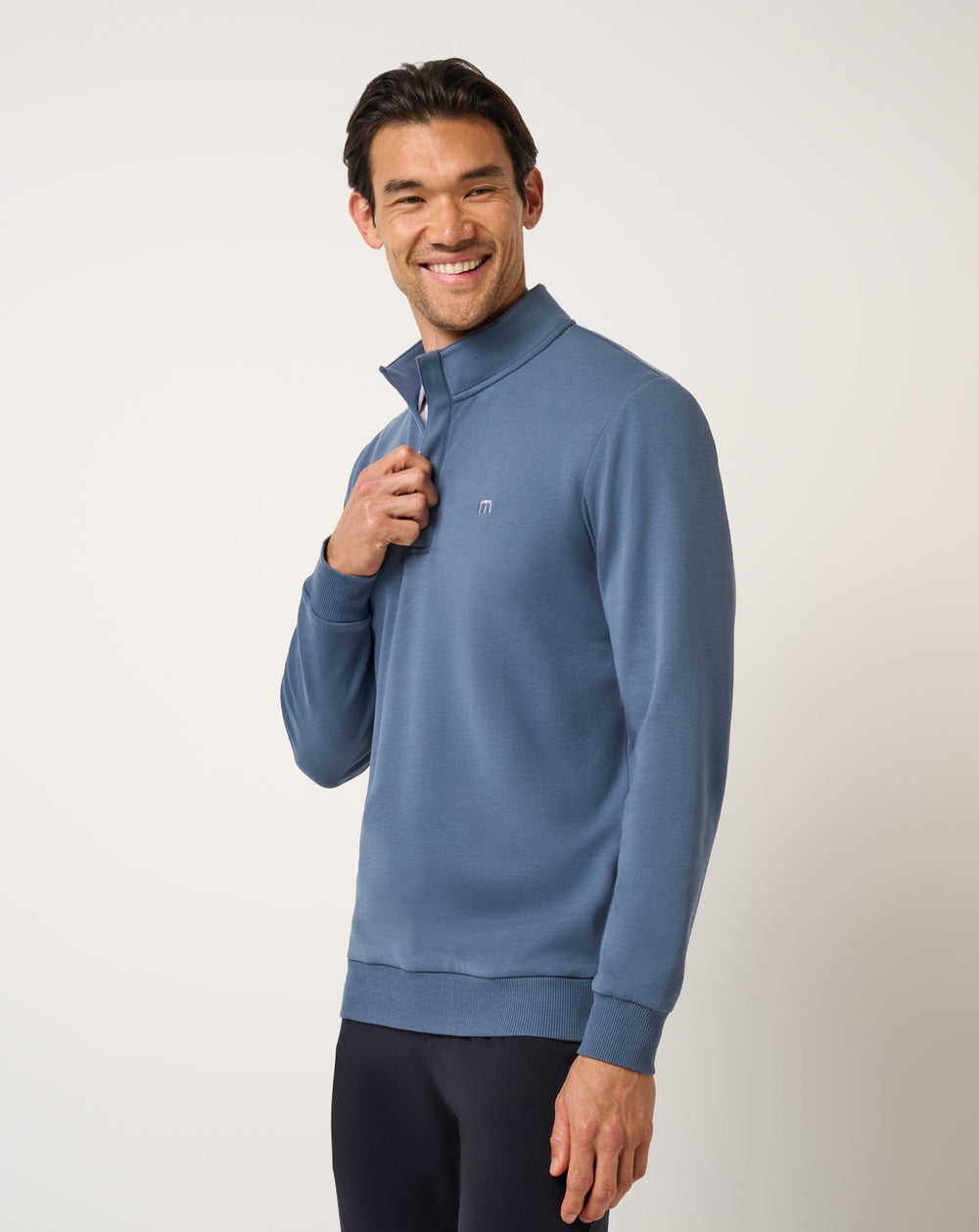 Bering Sea Travis Mathew Cloud Quarter Zip 2.0