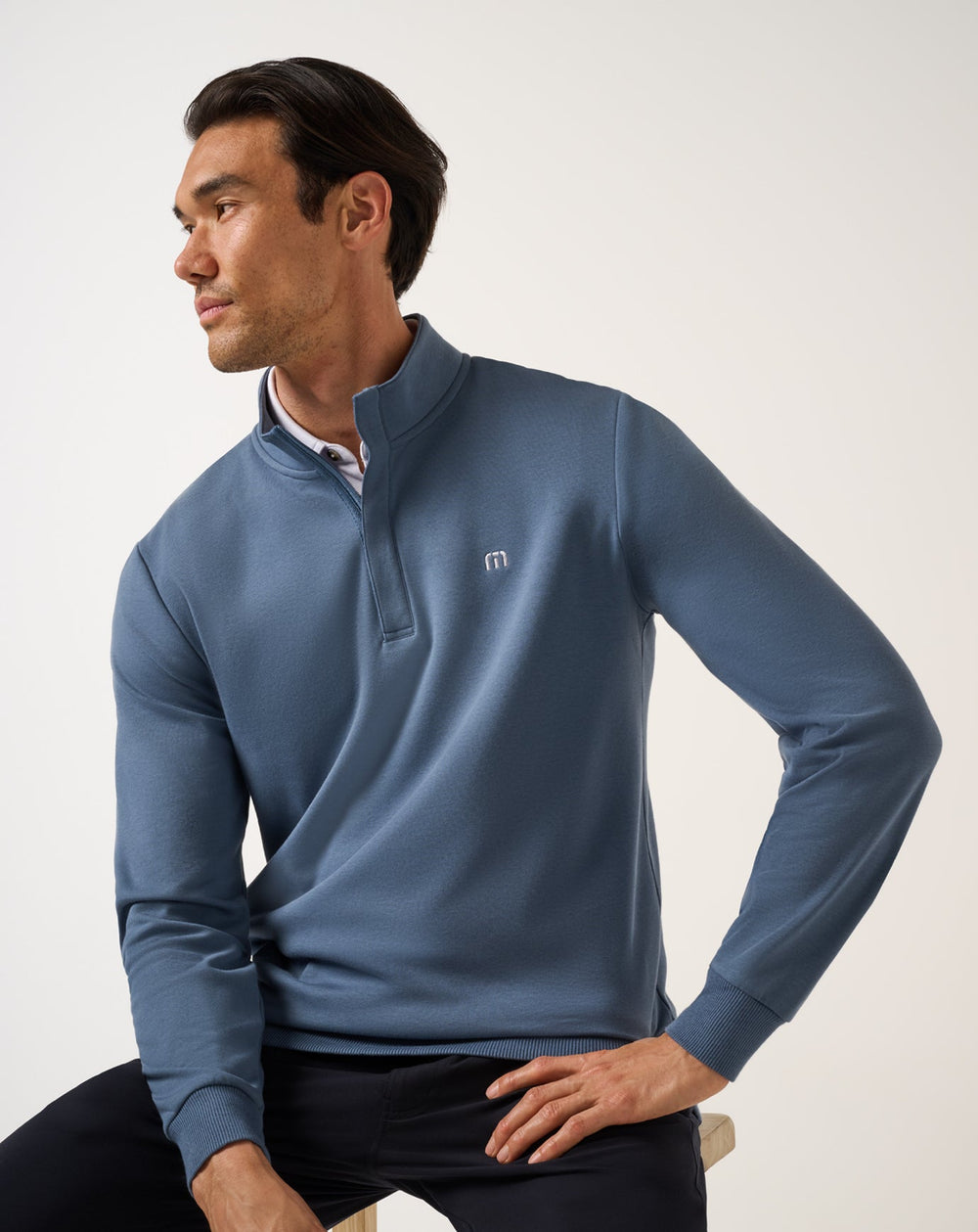 Bering Sea Travis Mathew Cloud Quarter Zip 2.0