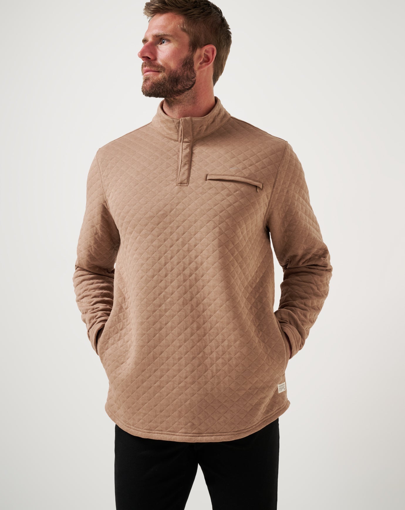 Portabella Travis Mathew Transatlantic Quarter Zip