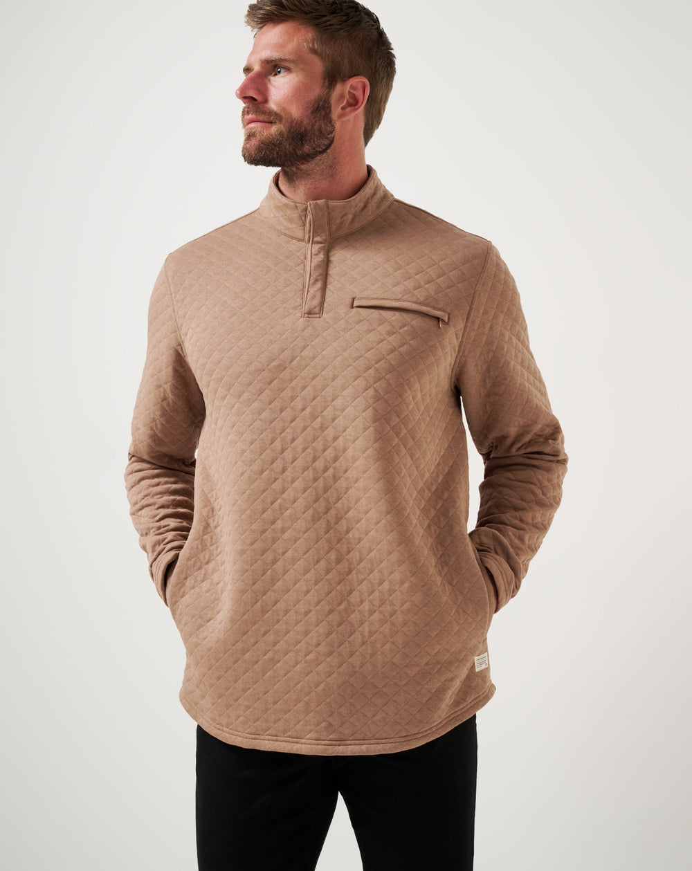 Portabella Travis Mathew Transatlantic Quarter Zip