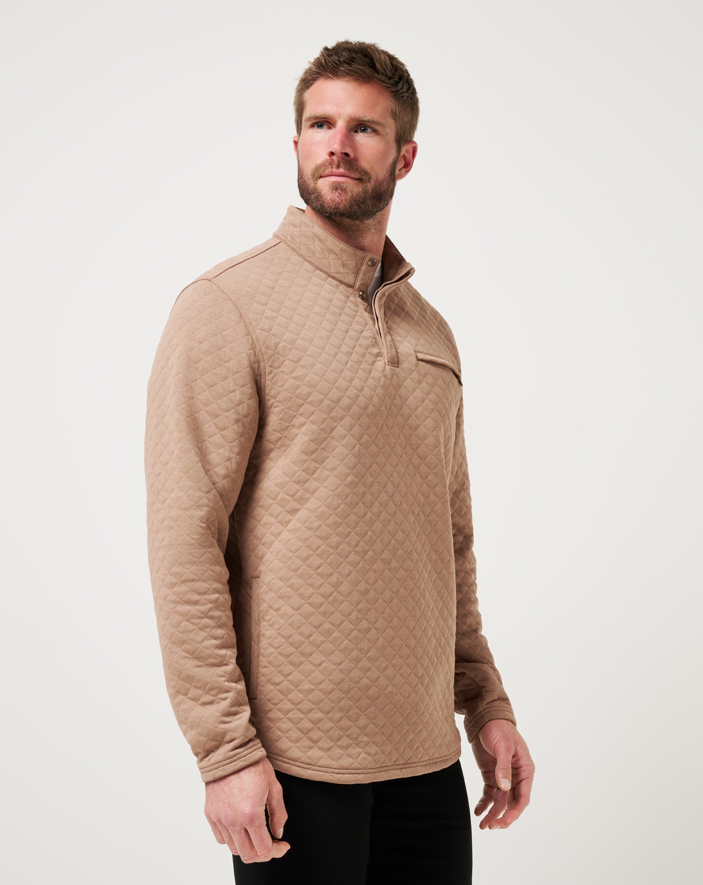 Portabella Travis Mathew Transatlantic Quarter Zip