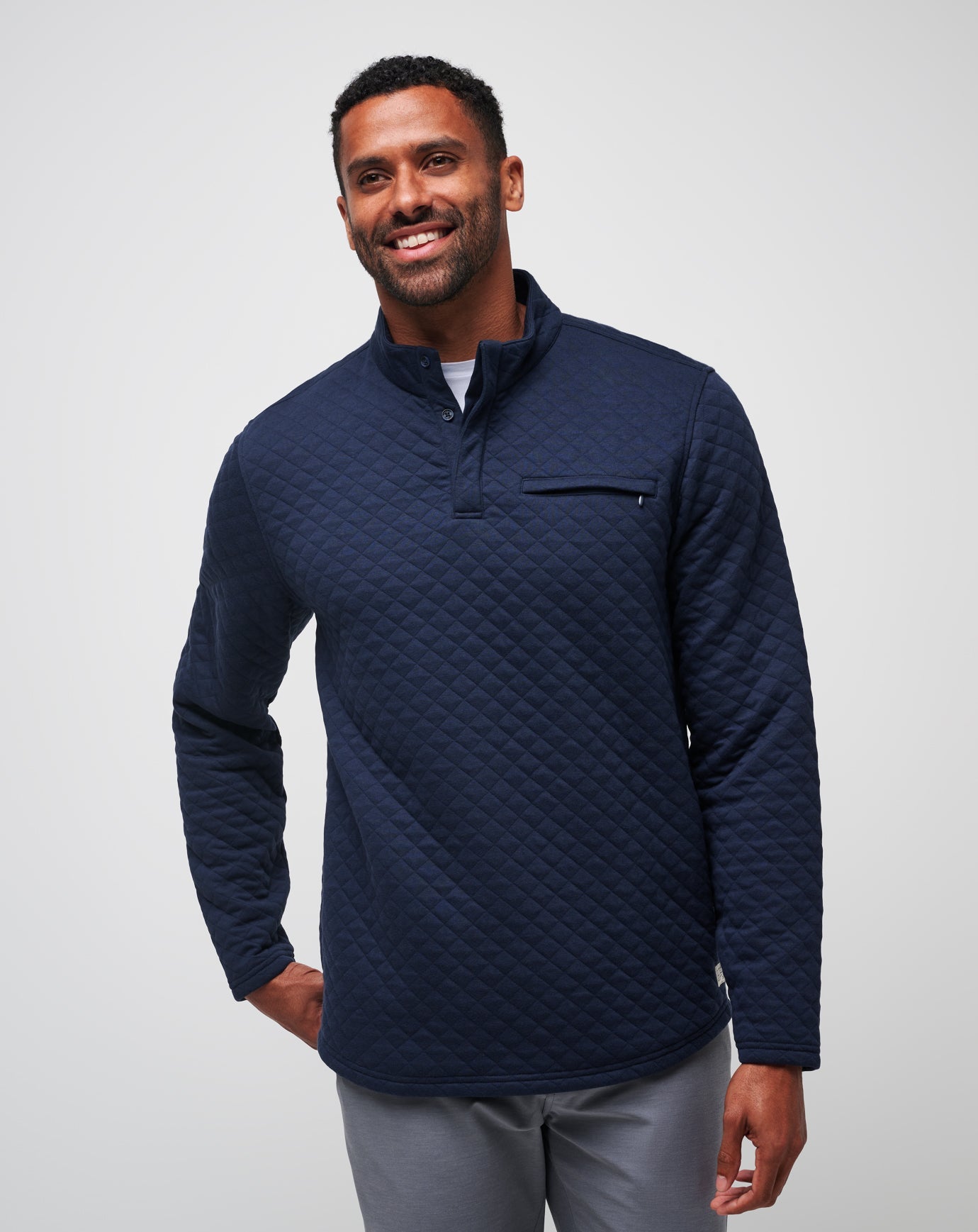 Total Eclipse Travis Mathew Transatlantic Quarter Zip