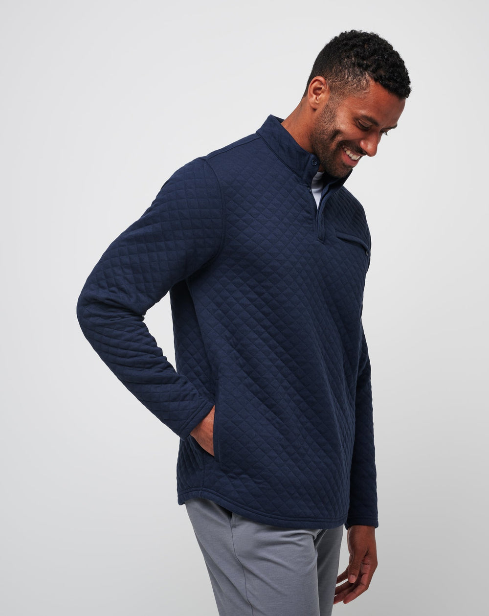 Total Eclipse Travis Mathew Transatlantic Quarter Zip