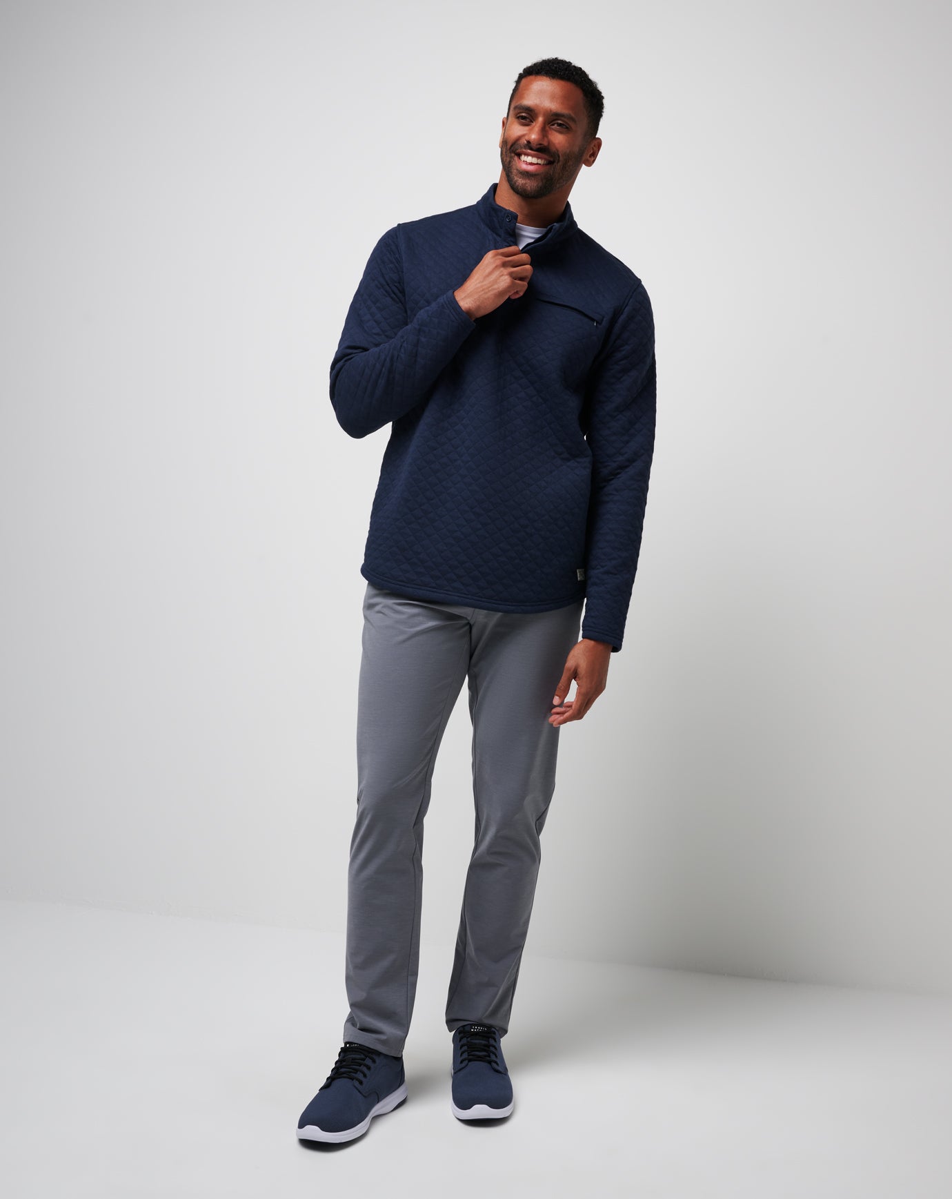 Total Eclipse Travis Mathew Transatlantic Quarter Zip