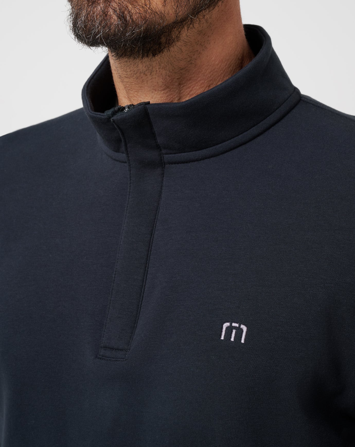 Black Travis Mathew Cloud Quarter Zip 2.0