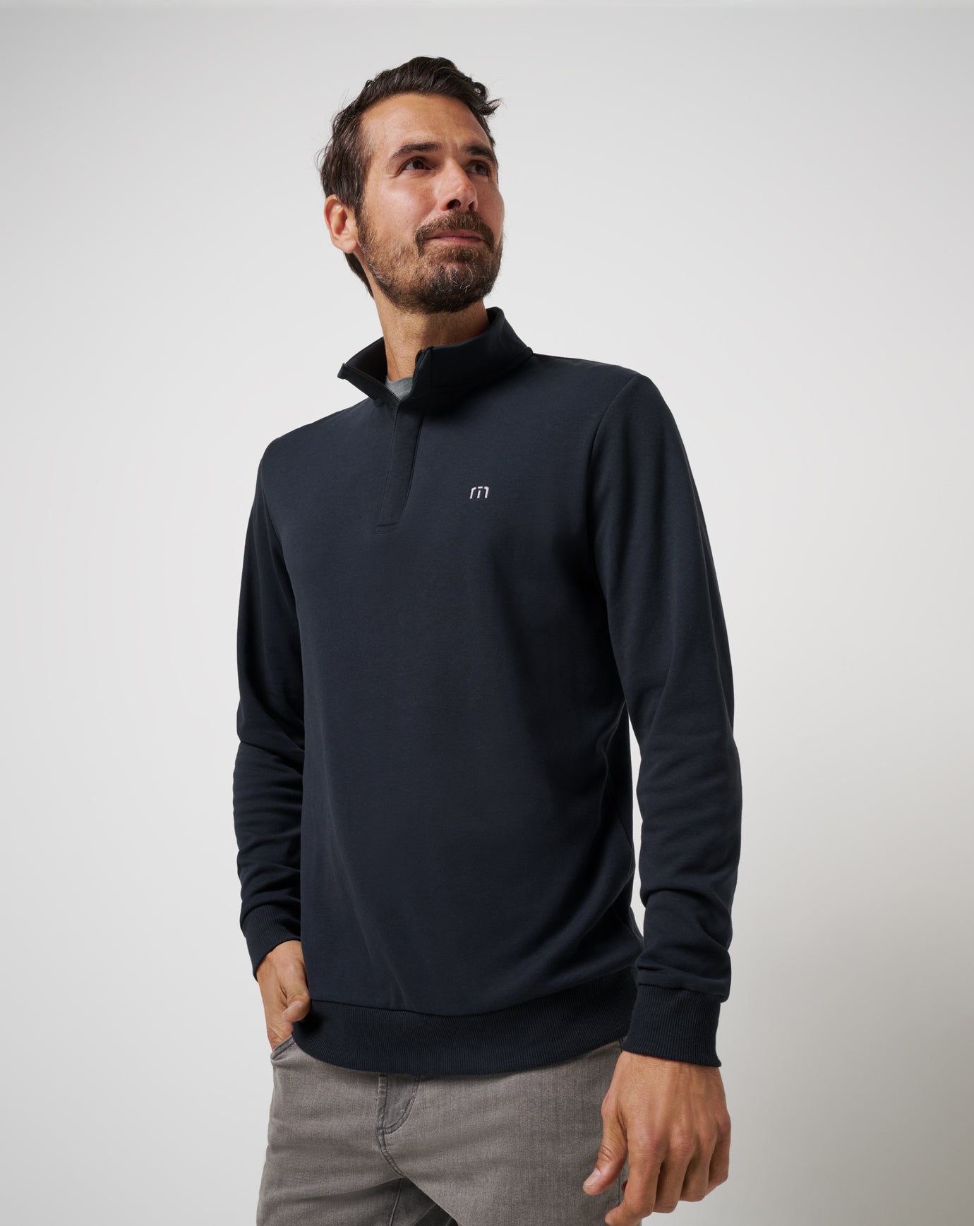 Black Travis Mathew Cloud Quarter Zip 2.0