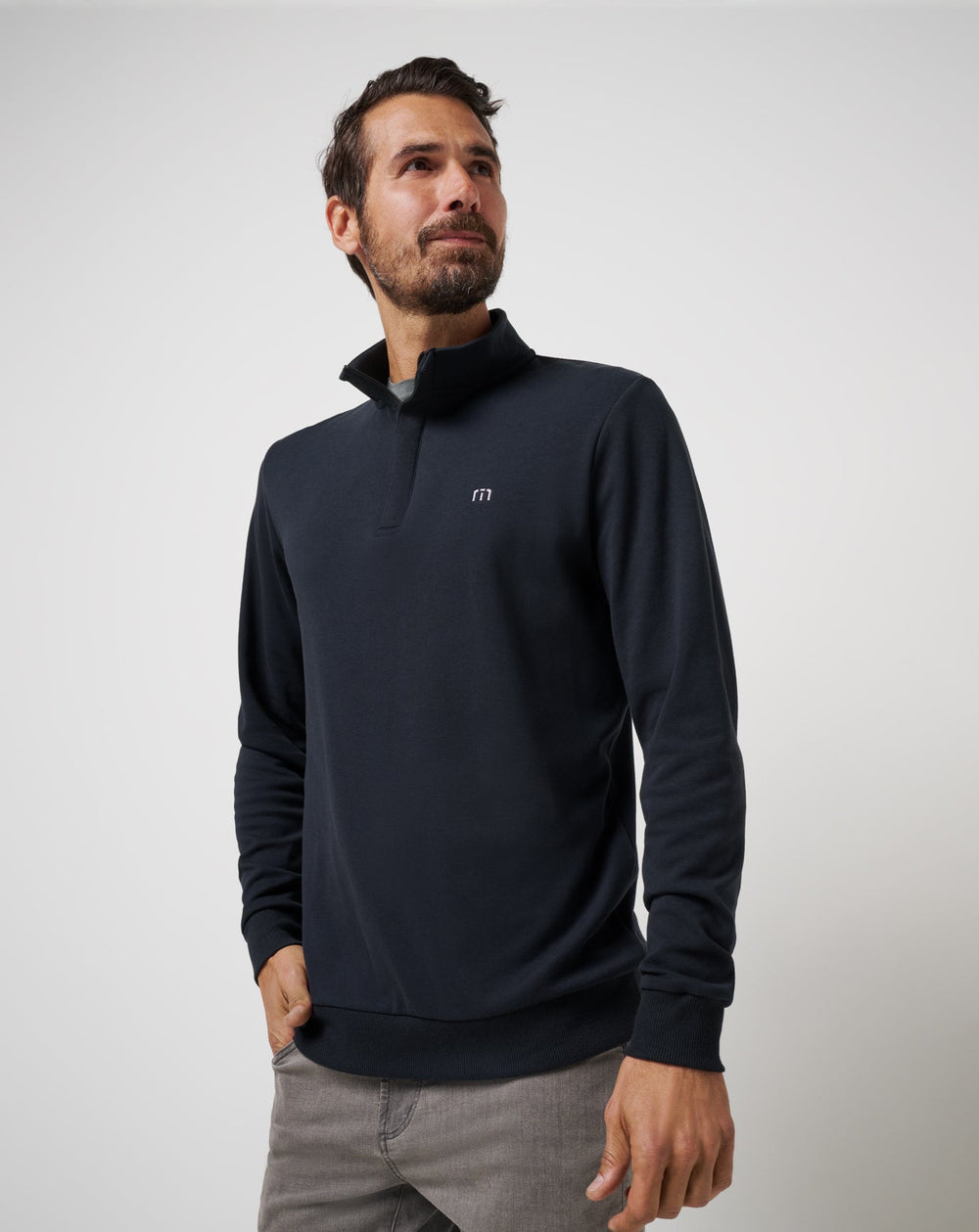 Black Travis Mathew Cloud Quarter Zip 2.0