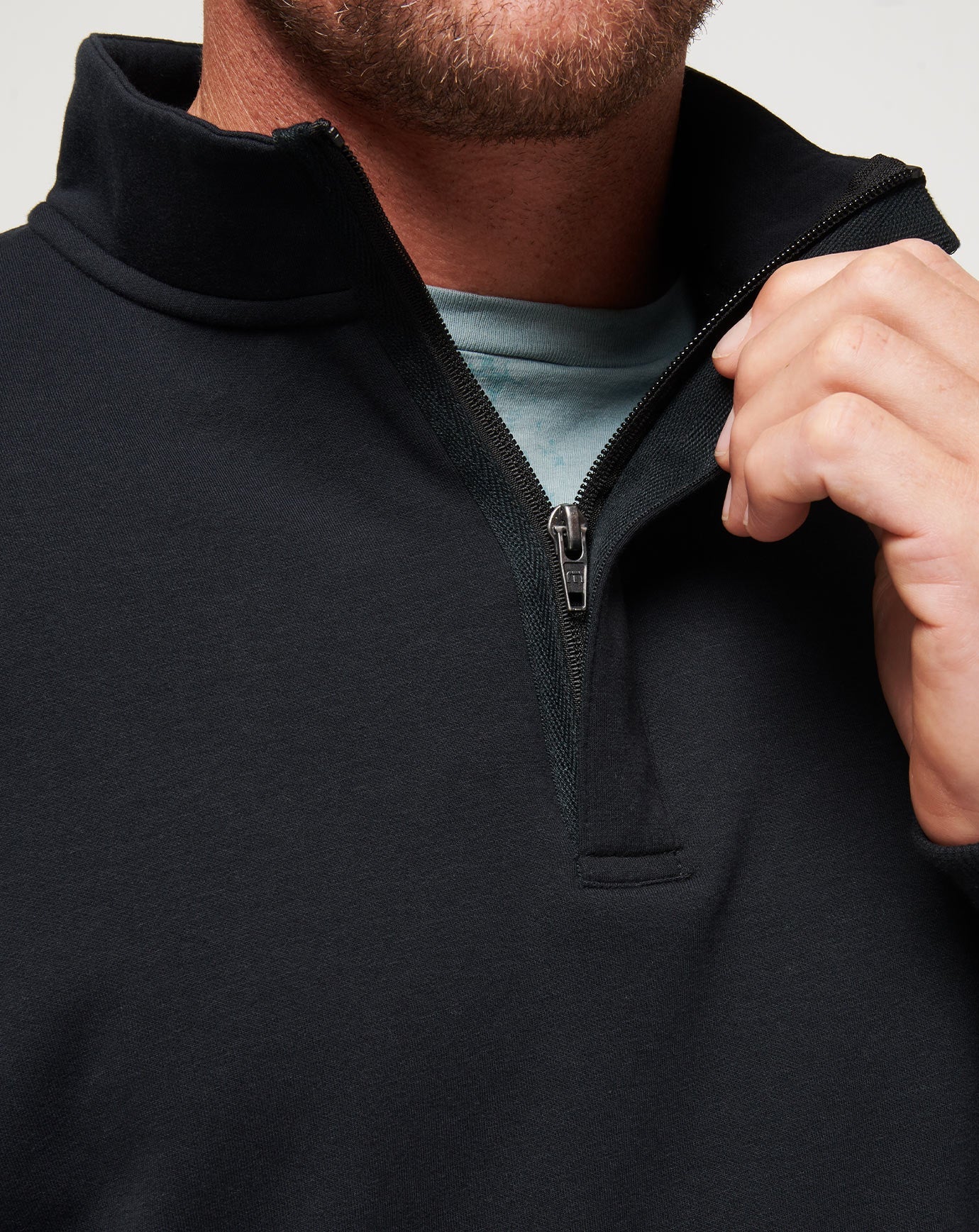 Black Travis Mathew Cloud Quarter Zip 2.0