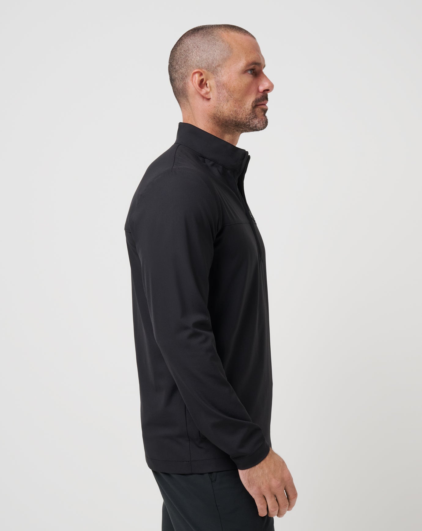 Black Travis Mathew Wanderlust Quarter Zip